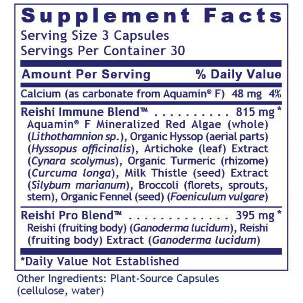 Reishi Immune, 90 Capsules , Brand_Premier Research Labs capsules Form_Capsules Requires Consultation Size_90 Capsules
