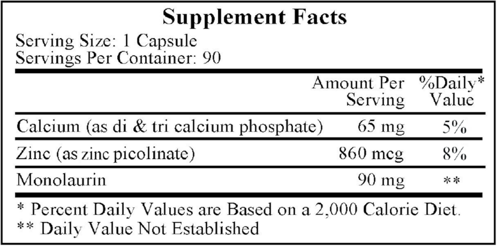 Viricidin, 90 Capsules