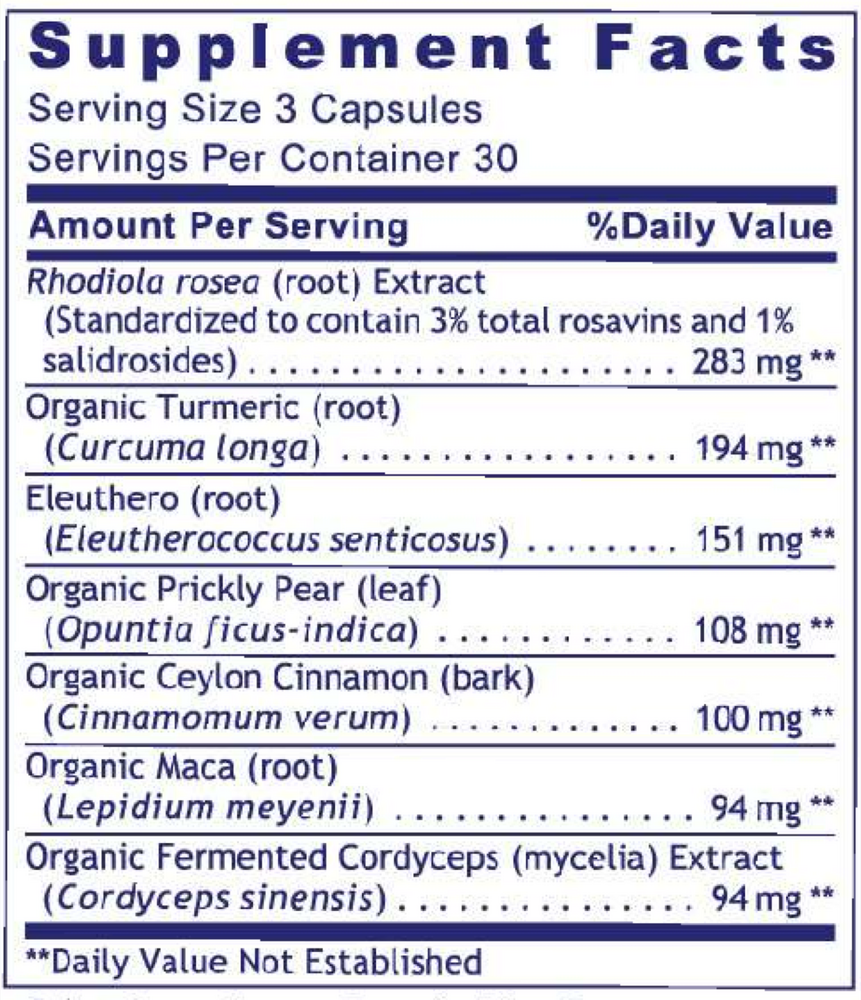 Adaptogen-R3™, 90 Capsules , Brand_Premier Research Labs capsules Form_Capsules Requires Consultation Size_90 Capsules