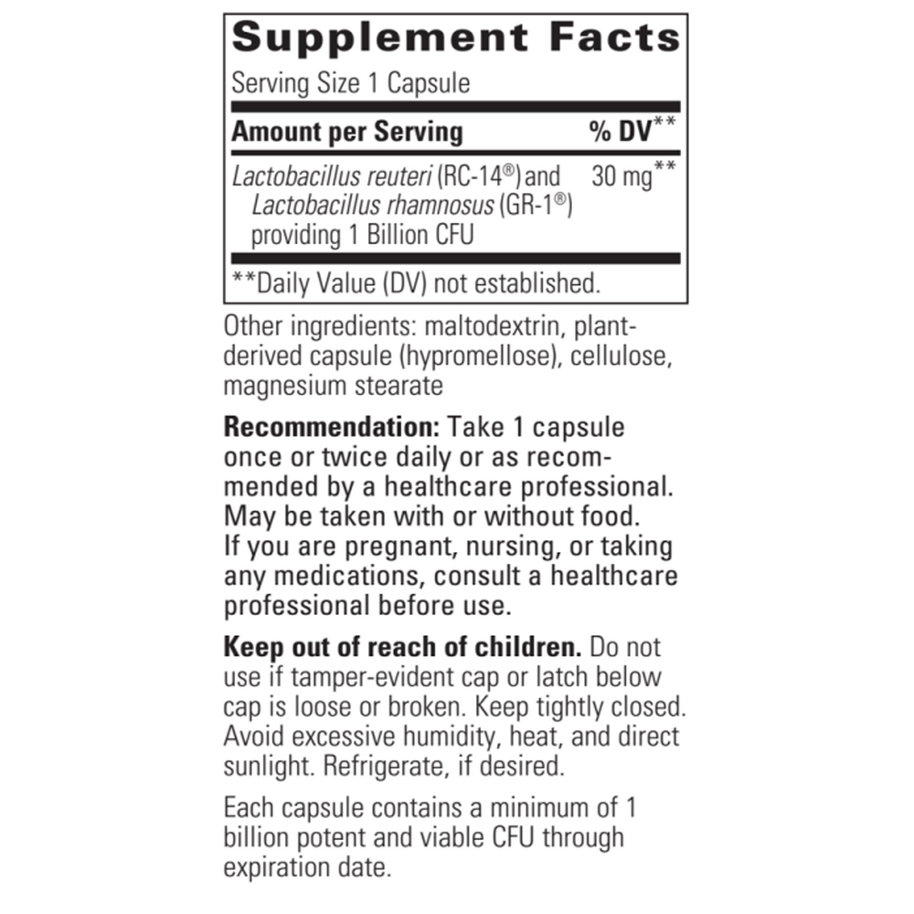 Pro-Flora™ Womens Probiotic, 30 Capsules