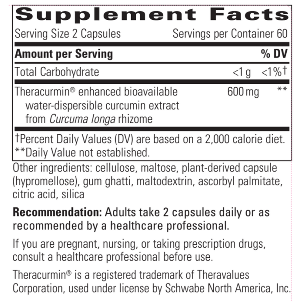 Theracurmin HP, 120 Capsules