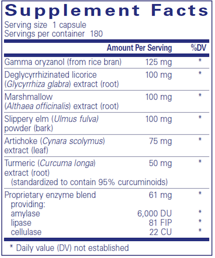 Heartburn Essentials‡, 180 Capsules , Brand_Pure Encapsulations caps Form_Capsules Not Emersons Size_180 Caps