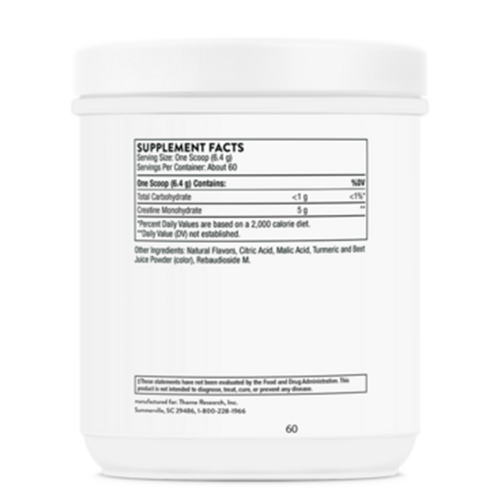 Creatine (Pineapple Orange Flavored), 384 g Powder , Brand_Thorne Research Form_Powder Size_384 g