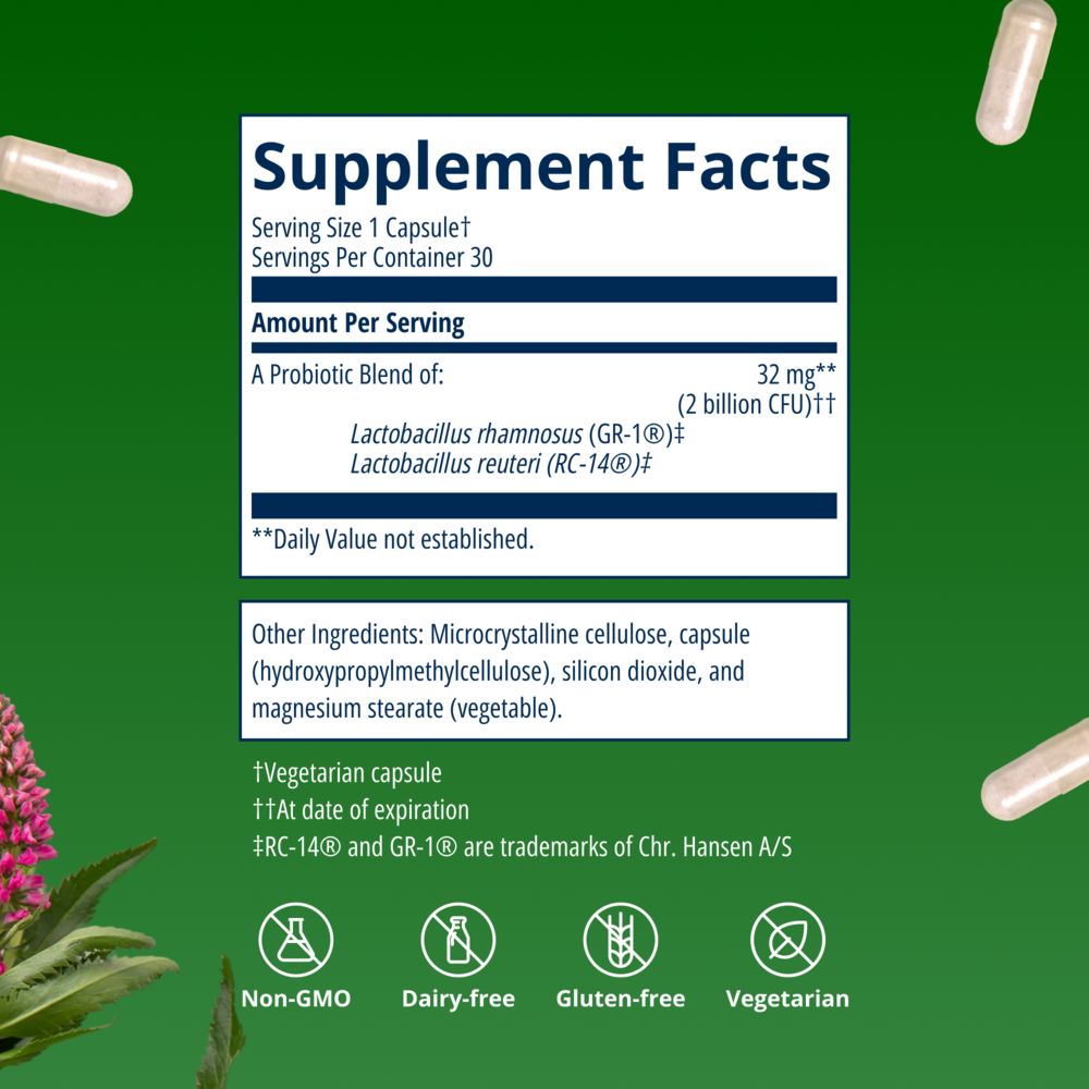 UltraFlora® Women's, 30 Capsules , caps Emersons Emersons-Alt Form_Capsules