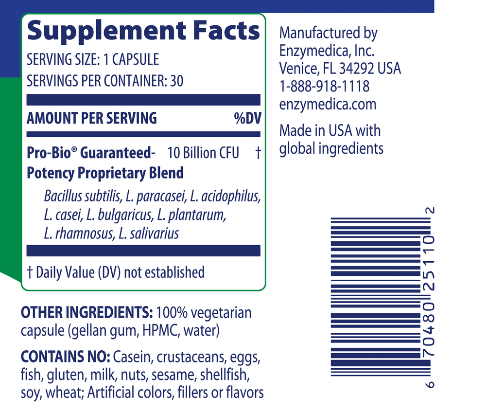 Pro-Bio, 30 Capsules