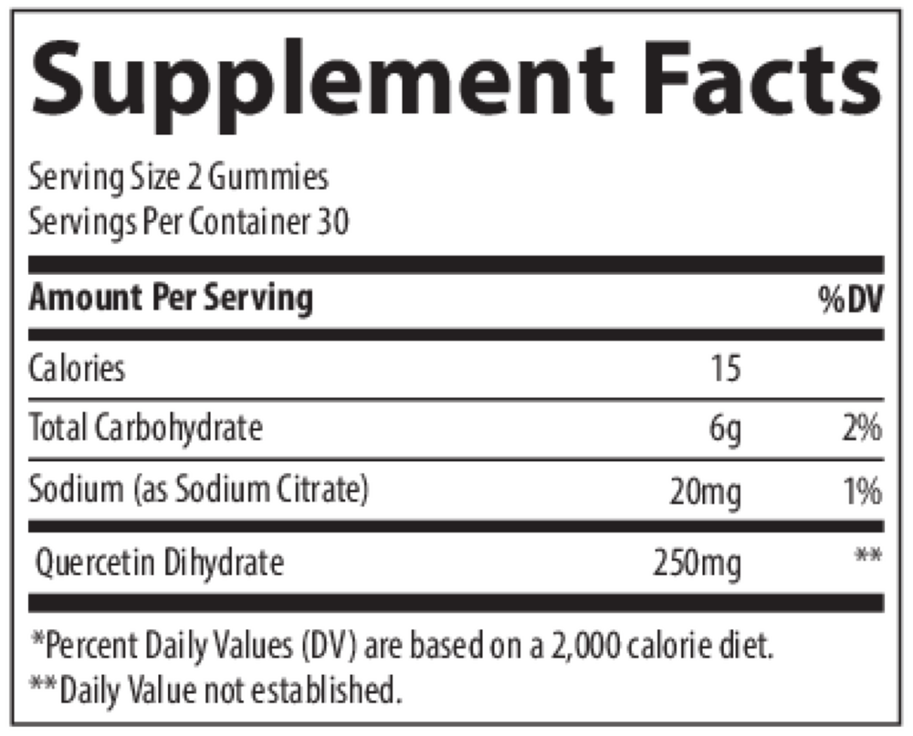 Quercetin Gummies, 60 Gummies