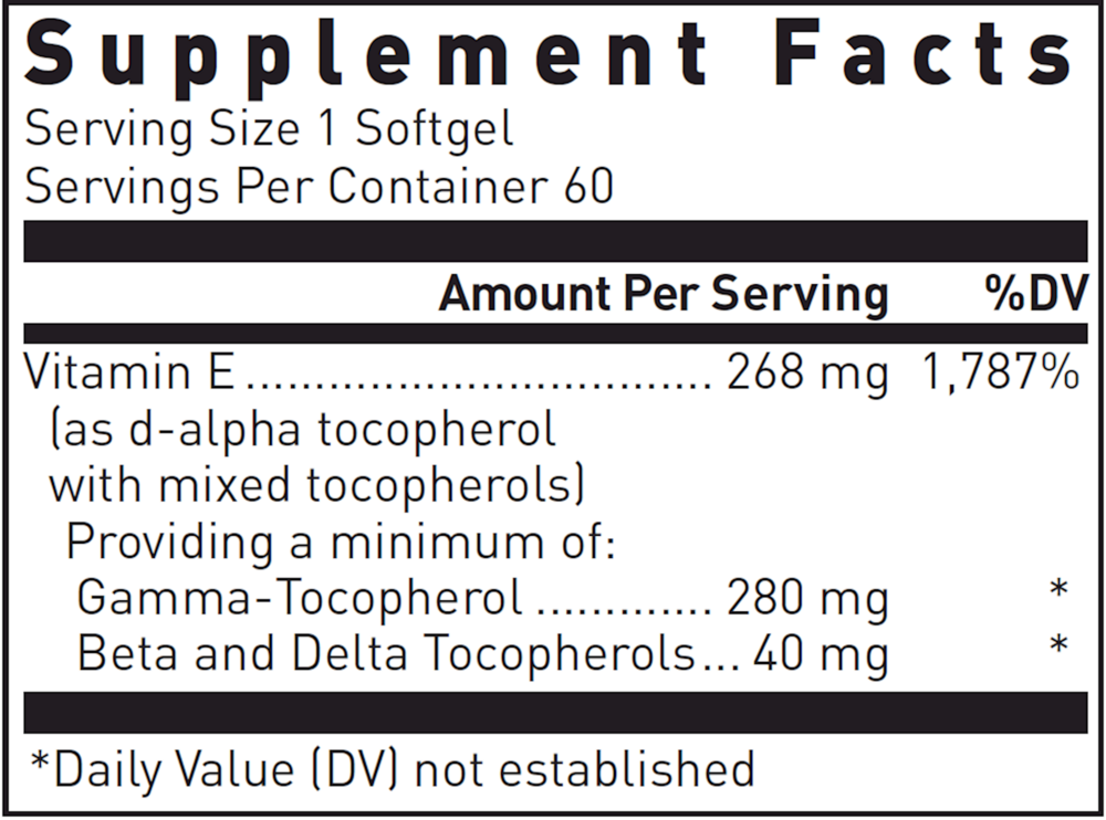 Nutri-E 400 Forte, 60 Softgels
