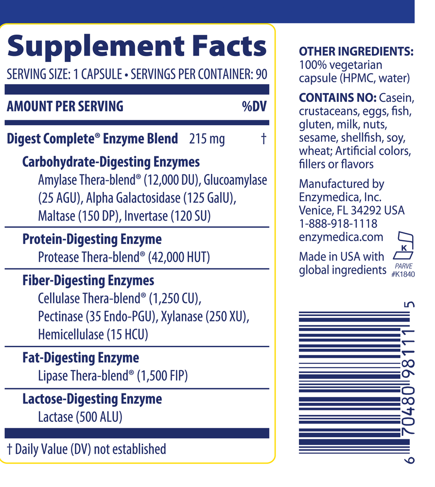 Digest™, 90 Capsules