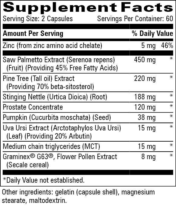 Prosta Glan, 120 Capsules , Brand_Progressive Labs capsules Form_Capsules Requires Consultation Size_120 Capsules