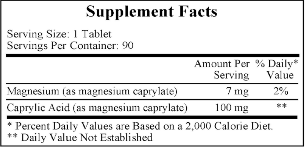 Caprystatin, 90 Tablets