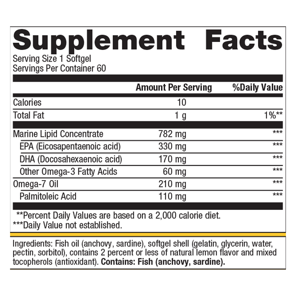 OmegaGenics® Mega 10®, 60 Softgels , Emersons Emersons-Alt Form_Softgels softgels