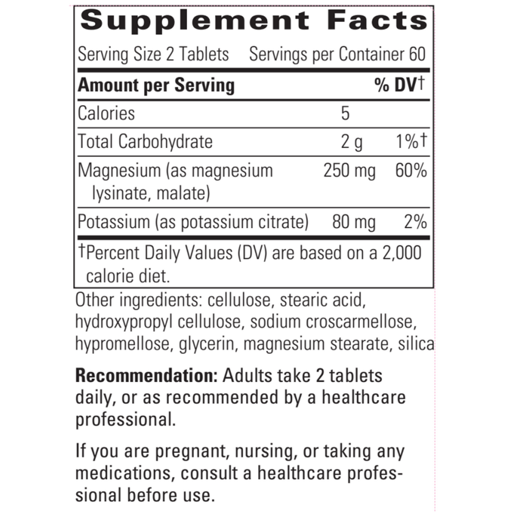 Krebs Magnesium-Potassium Complex, 120 Tablets