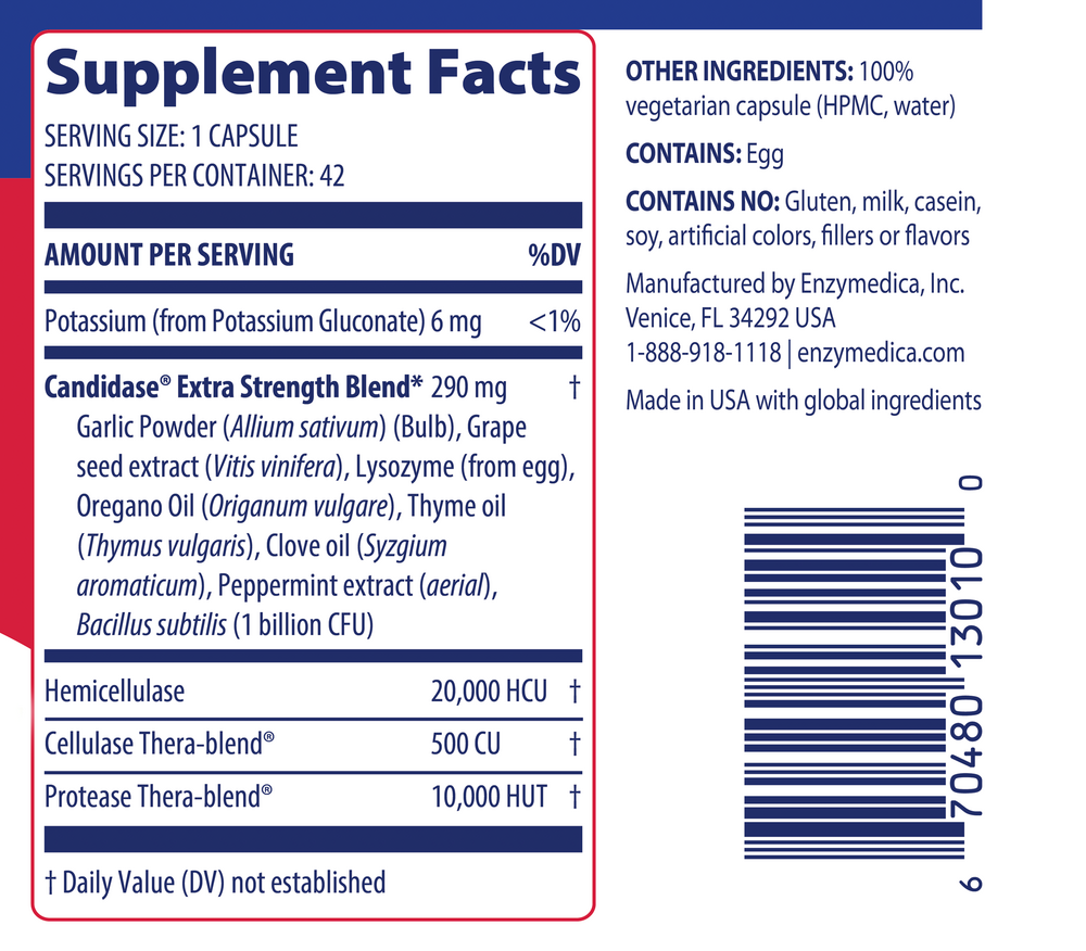 Candidase Extra Strength, 42 Capsules