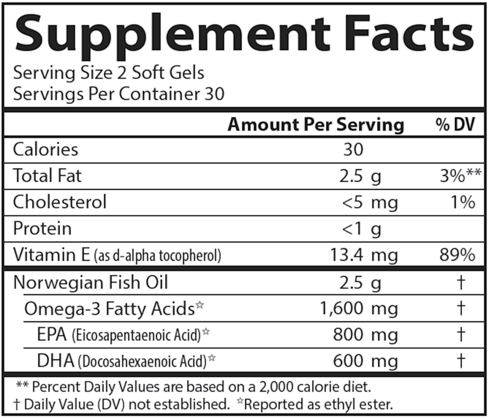 Elite Omega 3 Gems, 60 Softgels