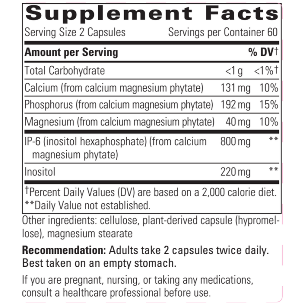 Cellular Forte w/IP-6 and inositol, 120 Capsules