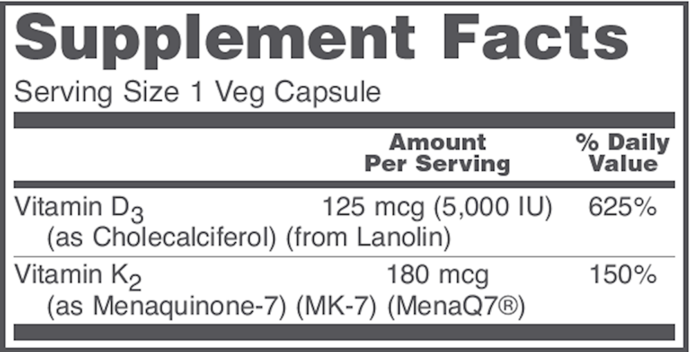K2 MK-7 & D3, 60 vegcaps , Brand_Protocol for Life Balance caps capsules Form_Capsules Requires Consultation Size_60 Capsules