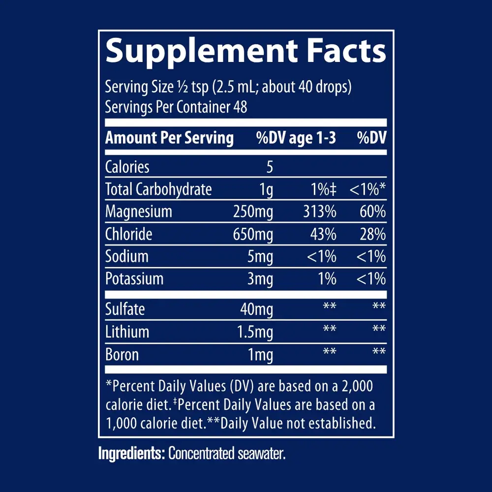 Concentrace Trace Mineral Drops - Glass, 118 mL Liquid
