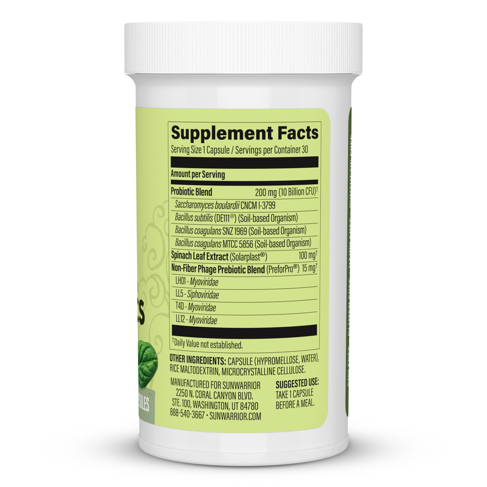 Soil-Based Probiotics, 30 Capsules , Brand_Sunwarrior Form_Capsules Size_30 Capsules