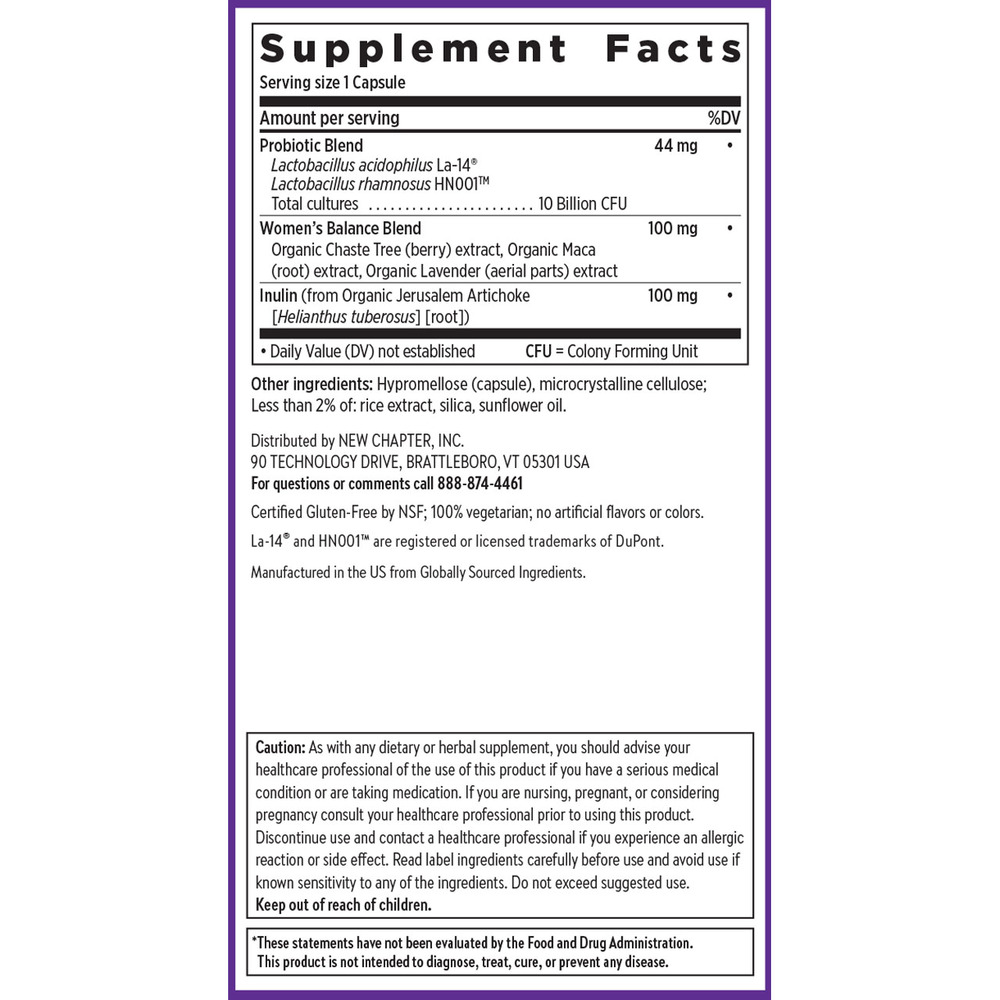 All-Flora Women's Daily Probiotic, 30 capsules