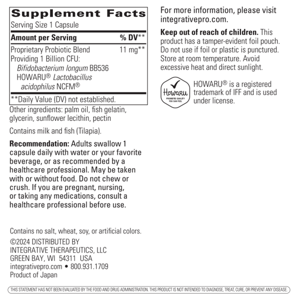 Probiotic Pearls, 30 Capsules
