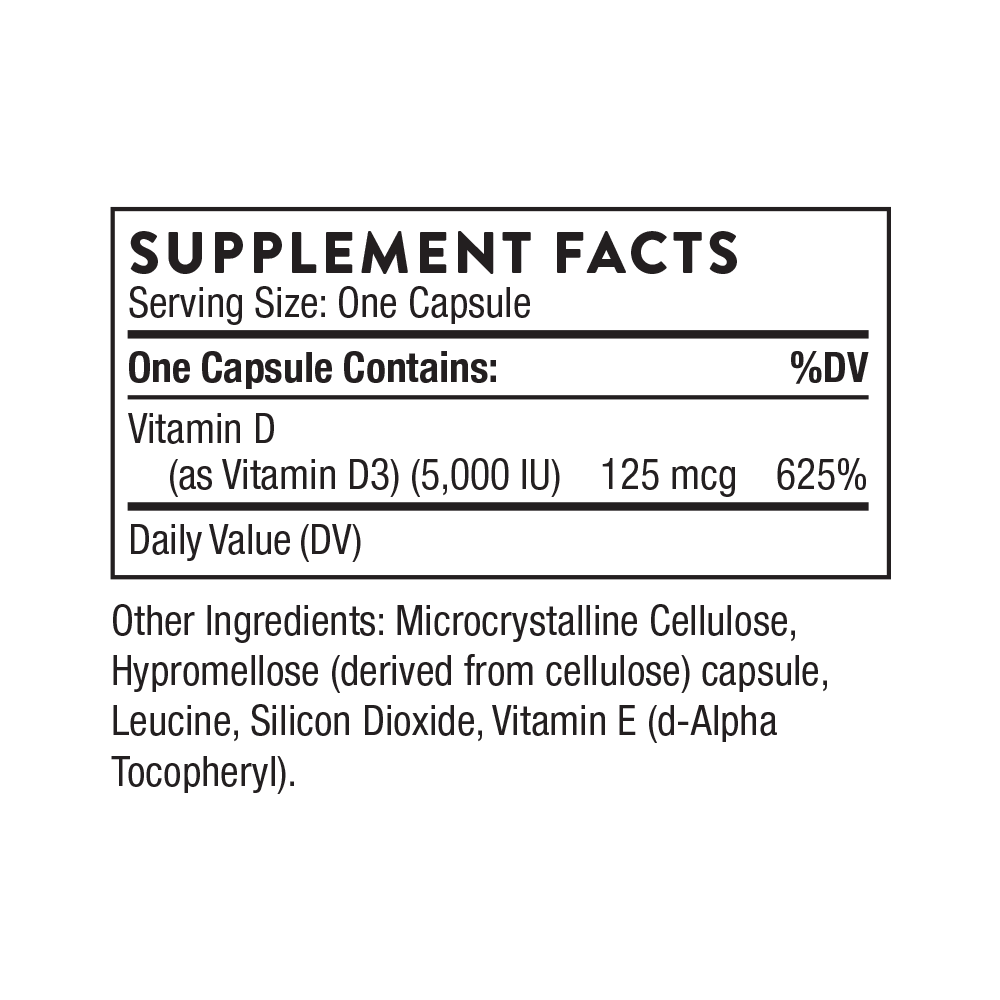 D-5000 NSF, 120 Capsules , Brand_Thorne Research Form_Capsules Size_120 Capsules
