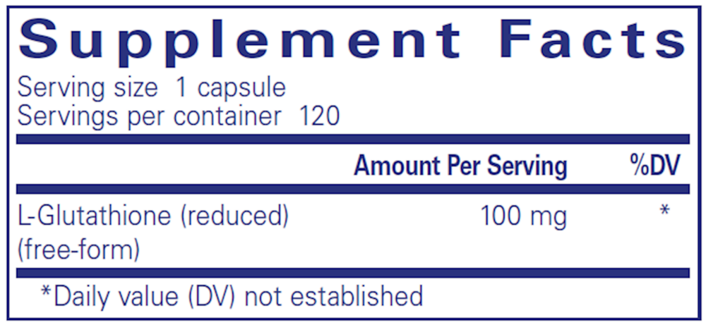 Reduced Glutathione , Pure