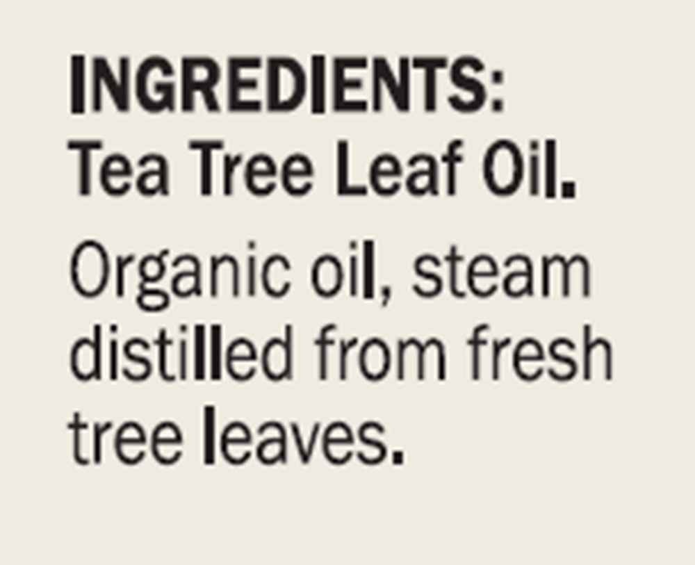 Organic Tea Tree Essential Oil, 1 oz