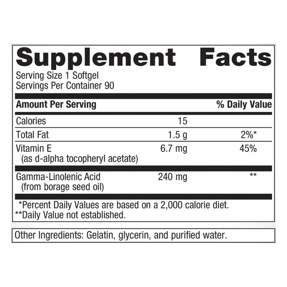 OmegaGenics® GLA 240, 90 Softgels , Emersons Form_Softgels softgels