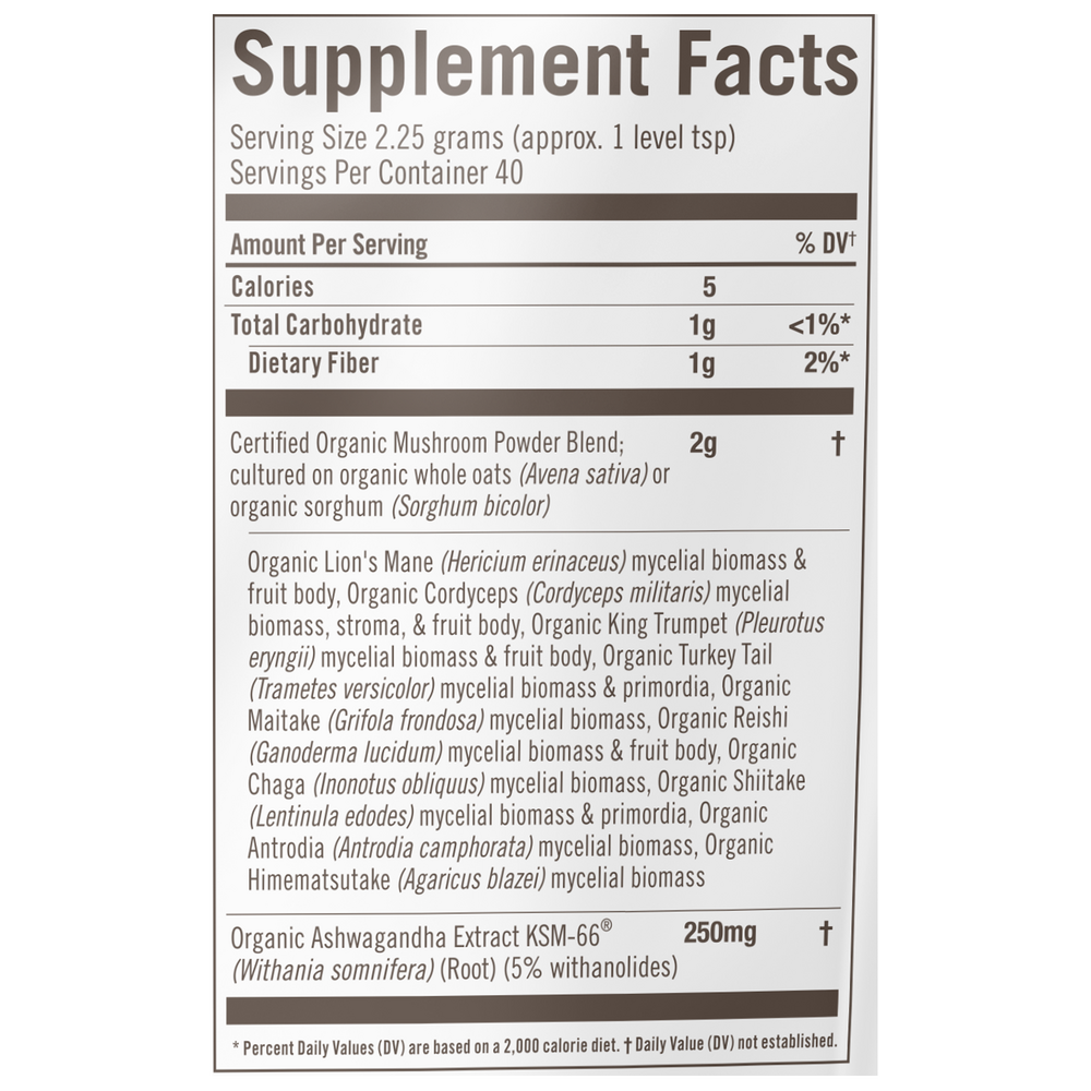 Mushroom Master Blend, 90 Grams , Form_Powder