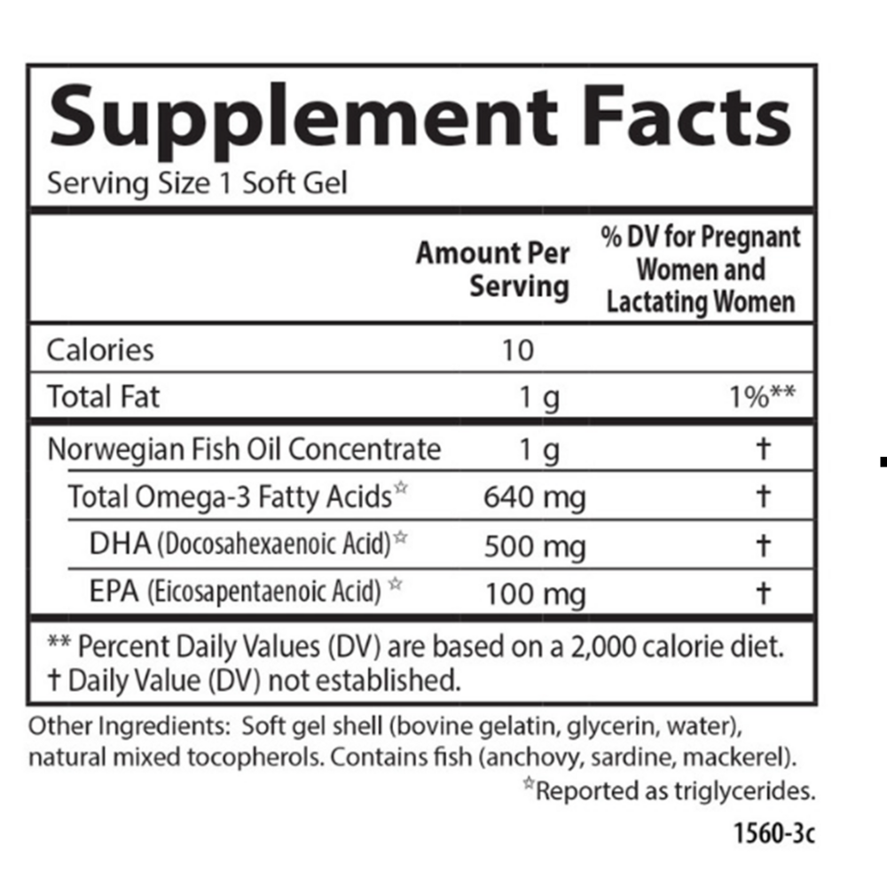 Mom's DHA, 120 Softgels