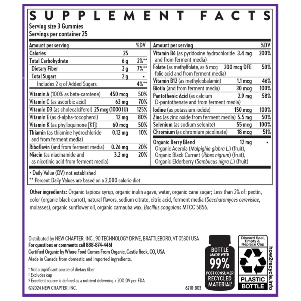 Men's Multivitamin Gummies, 75 Gummies