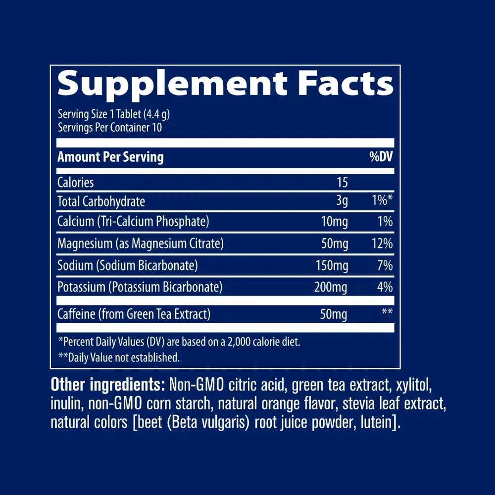 Max Hydration - Endurance Effervescent Citrus, 8 Tablets