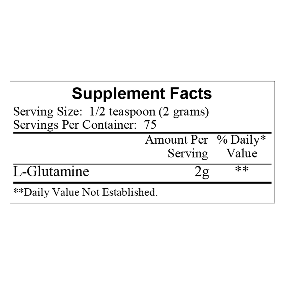 L-Glutamine Powder, 150 g Powder