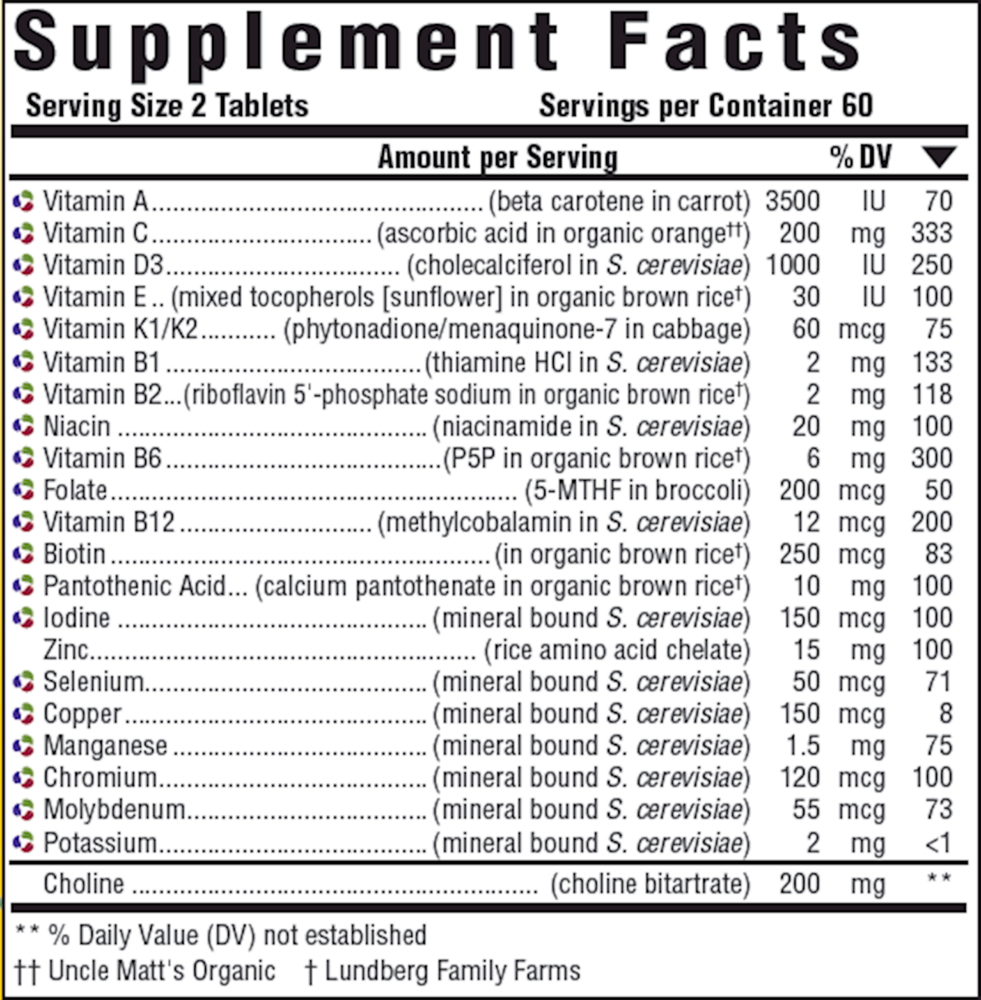 Multi for Men 40+, 120 Tablets