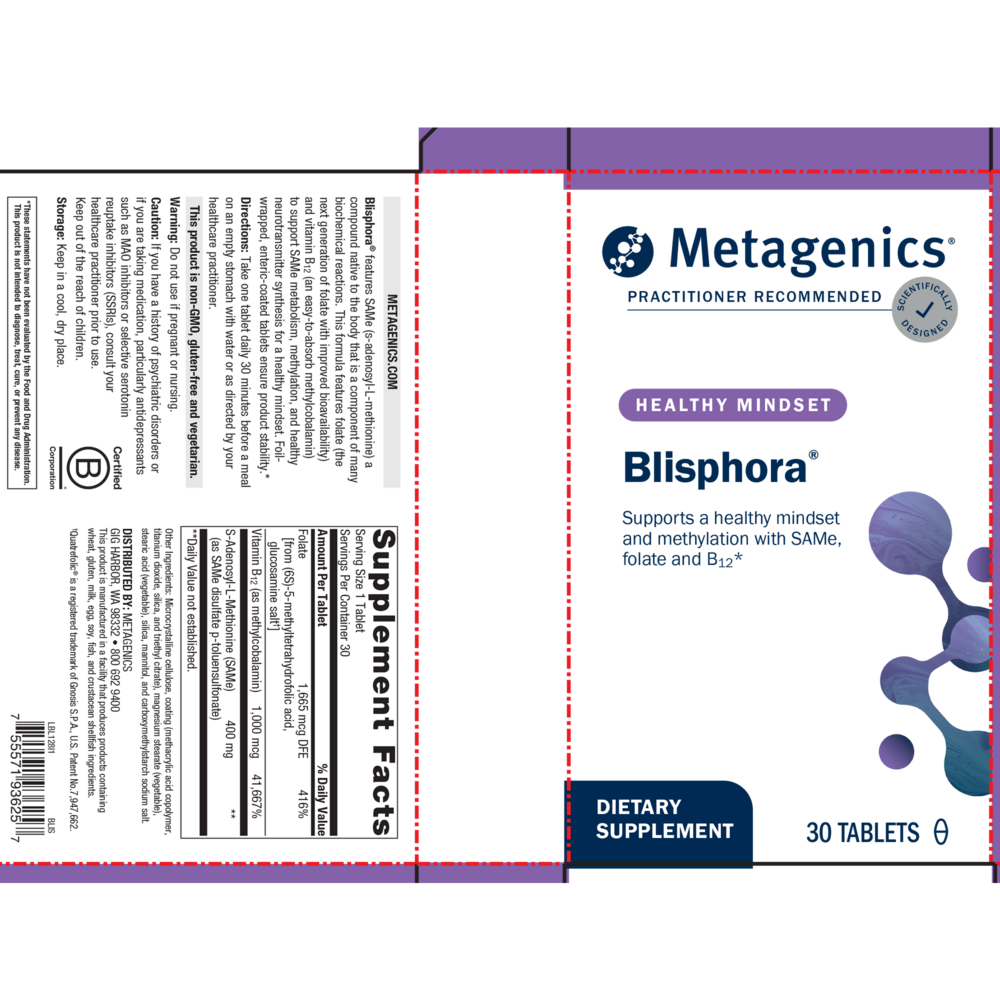 Blisphora™, 30 Tablets , Emersons Emersons-Alt Form_Tablets tabs
