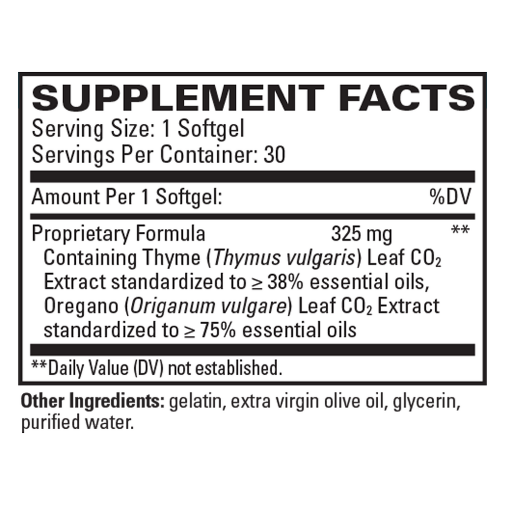 Thyme Plus Oregano, 30 Softgels