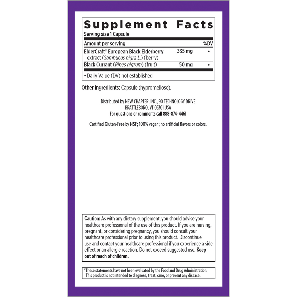 Elderberry Force™, 30 capsules , Form_Capsules