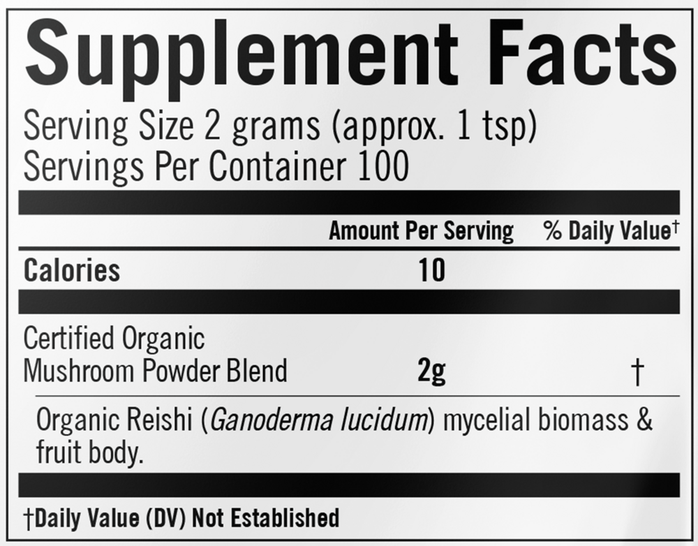 Reishi (Ganoderma lucidum), 200 Grams , Form_Powder