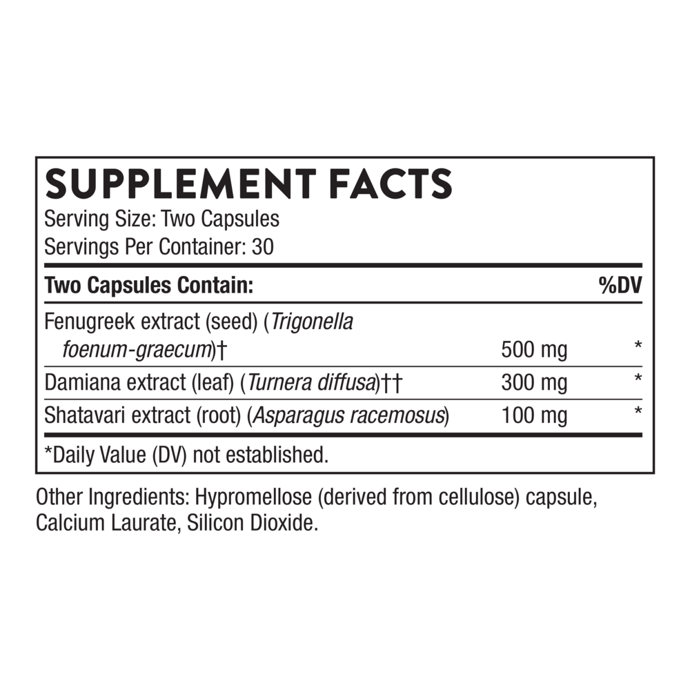 Women's Libido Boost, 60 Capsules , Brand_Thorne Research Form_Capsules Size_60 Capsules