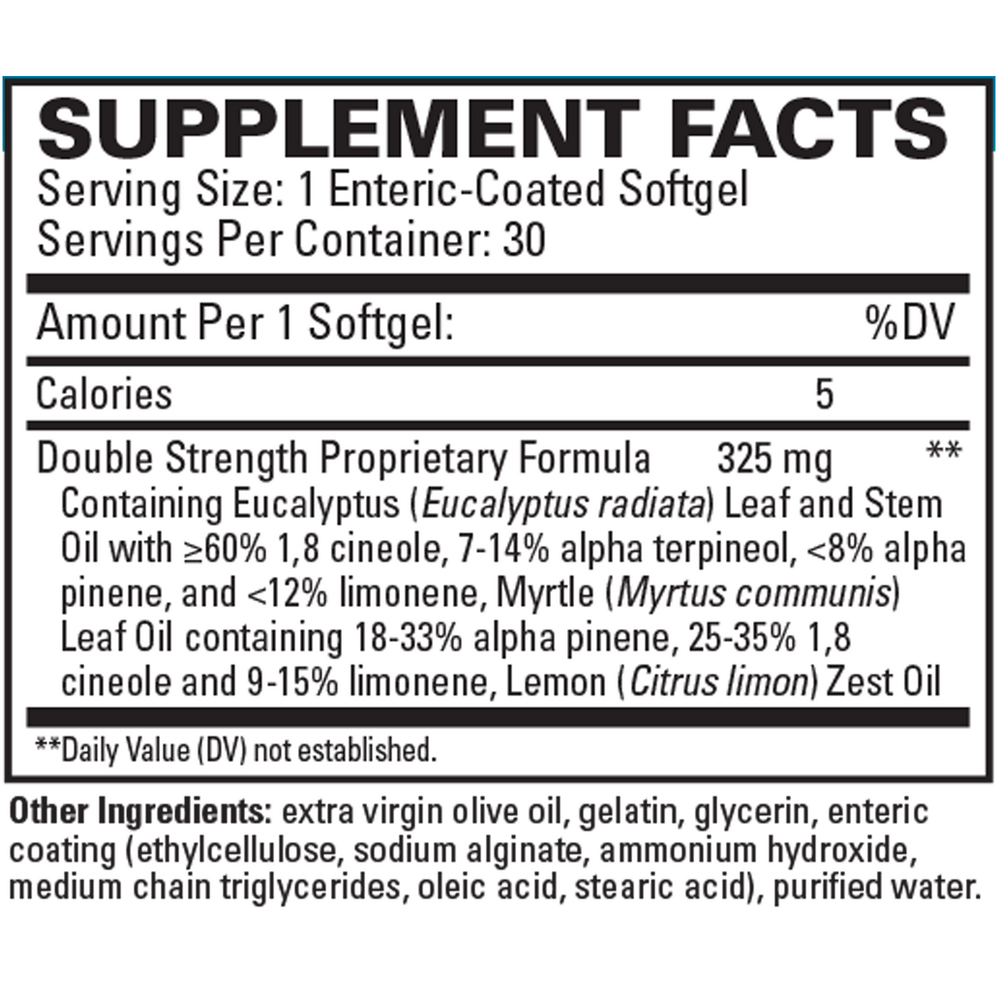 Sinutol Extra Strength, 30 Softgels