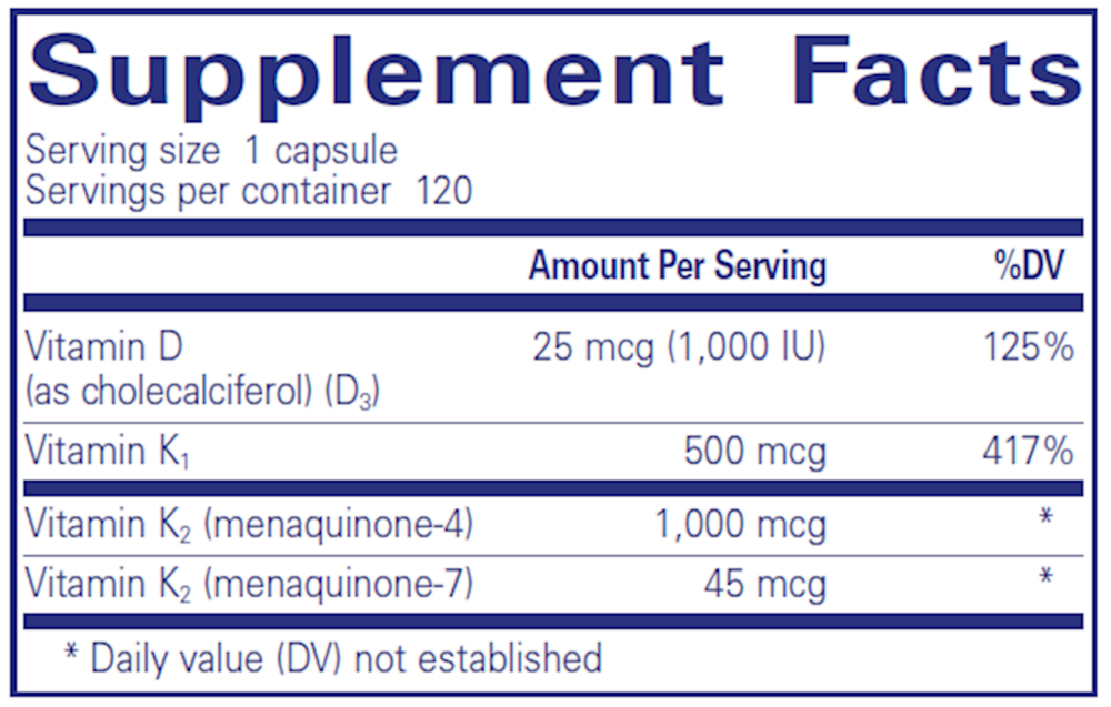 Synergy K, 120 Capsules , Brand_Pure Encapsulations Form_Capsules Requires Consultation Size_120 Capsules