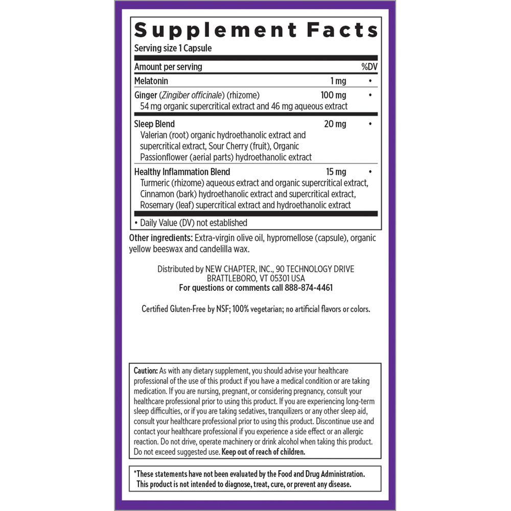 Restful Sleep + Pain, 30 capsules