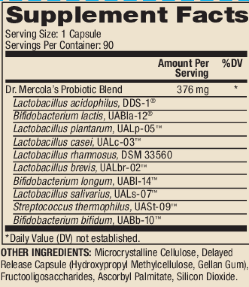 Complete Probiotics, 90 Capsules