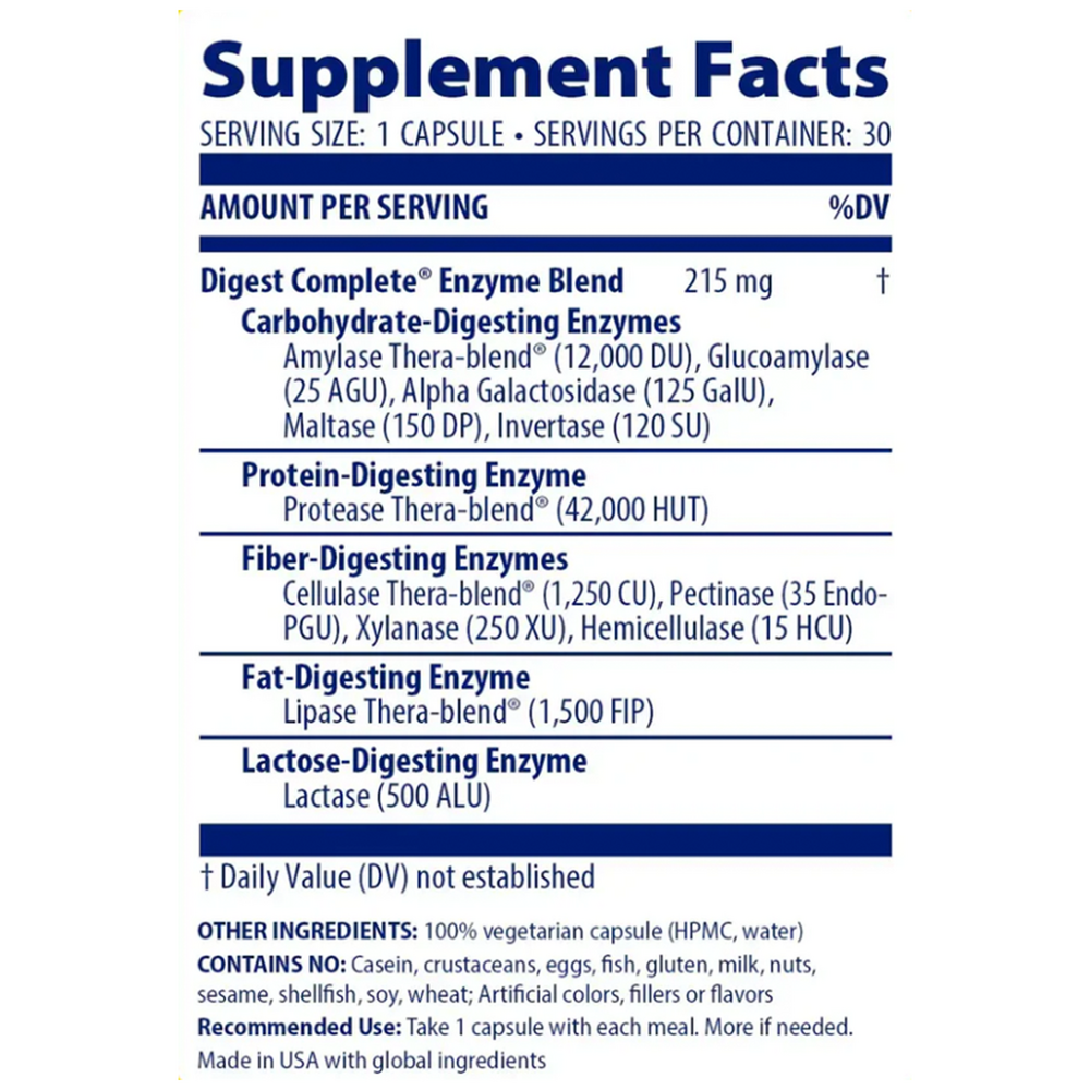 Digest, 30 Capsules