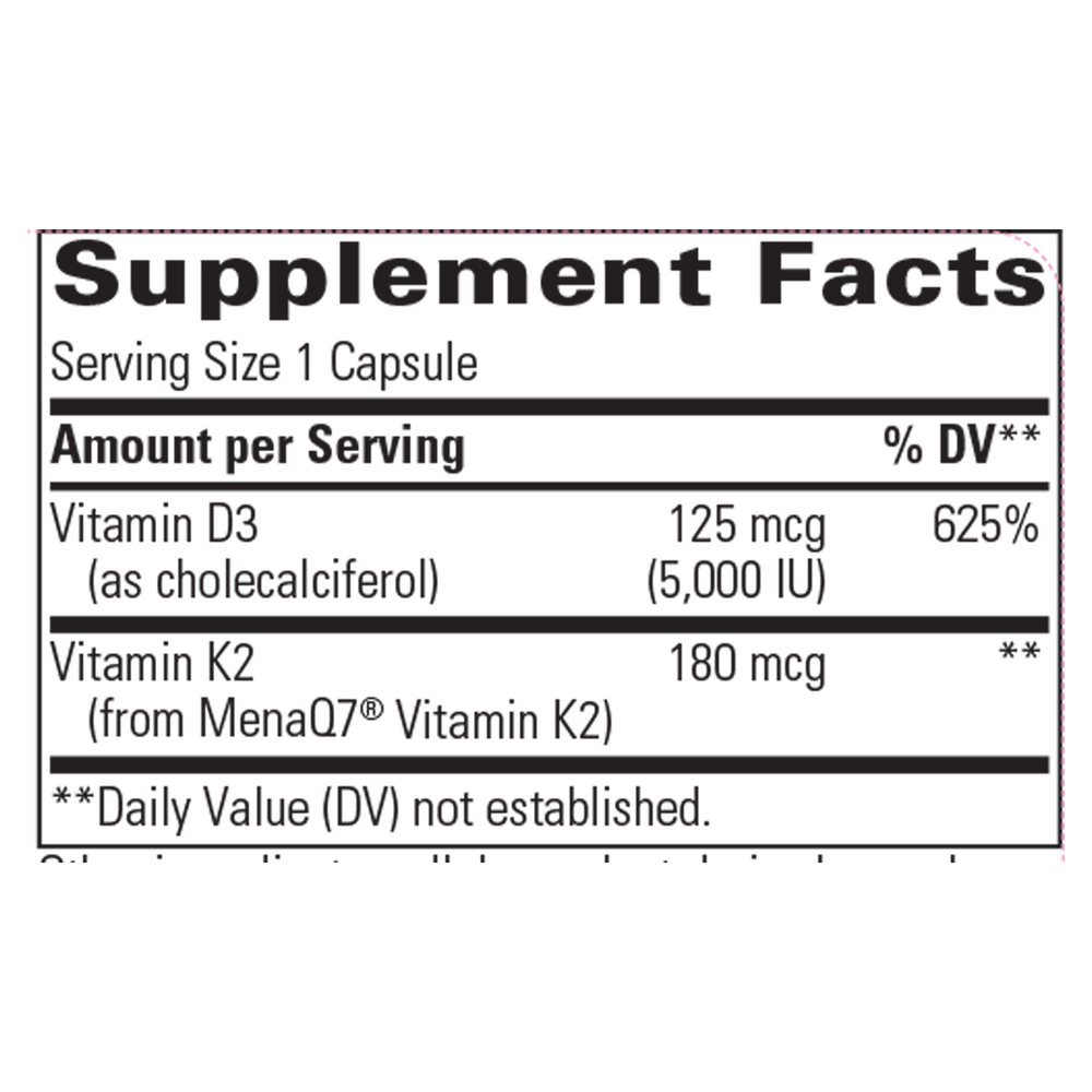 K2+D3, 60 Capsules