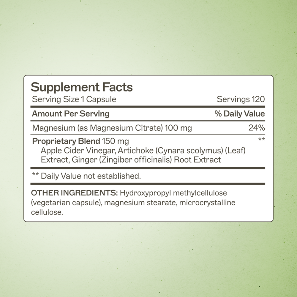 Amy Myers MD MagMove - supplement facts
