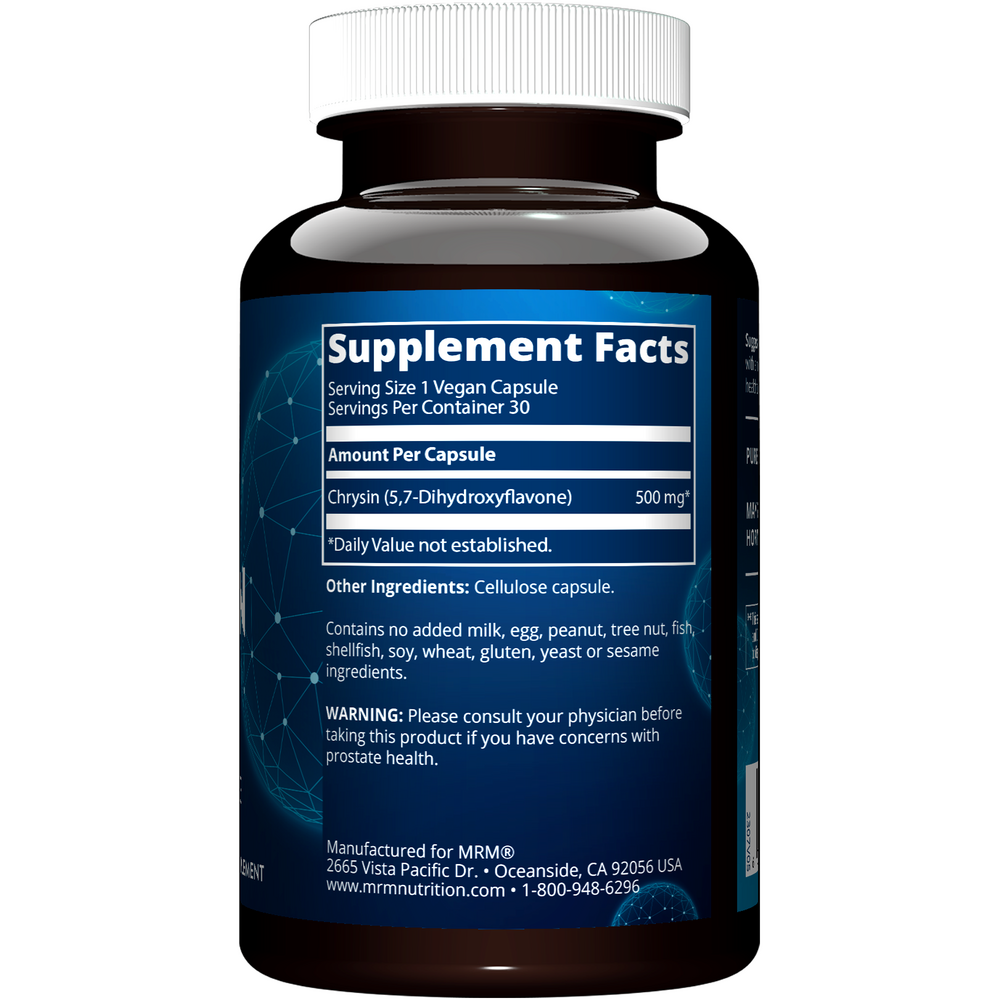 Chrysin, 30 capsules