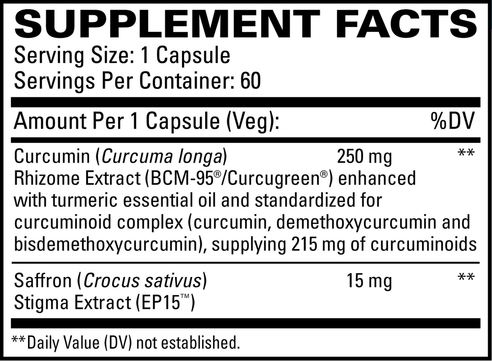 Saffron Mood Support, 60 Capsules