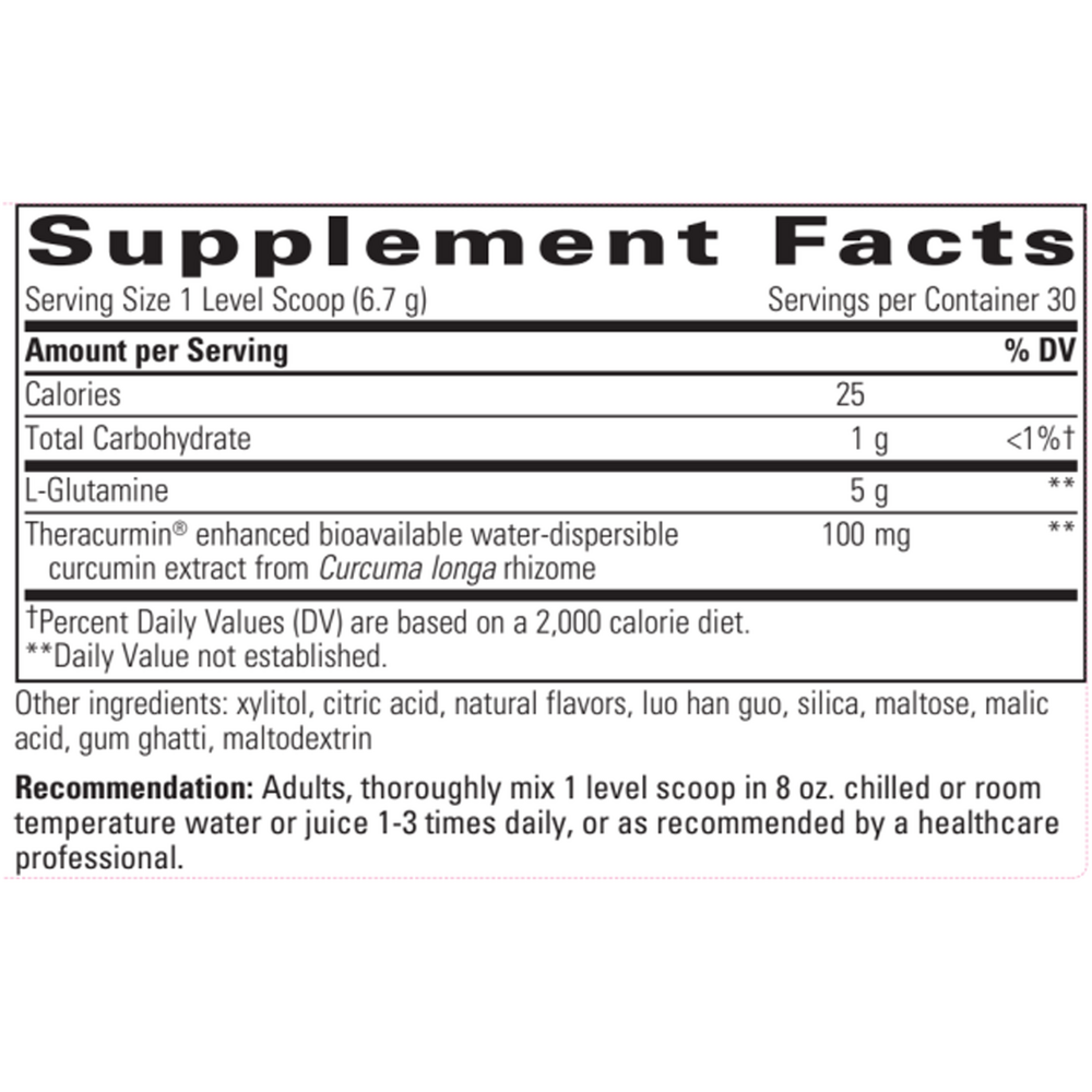 Glutamine Forte Citrus, 201 g