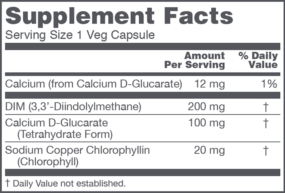DIM 200 Plus CDG 100, 90 Capsules , Brand_Protocol for Life Balance capsules Form_Capsules Requires Consultation Size_90 Capsules